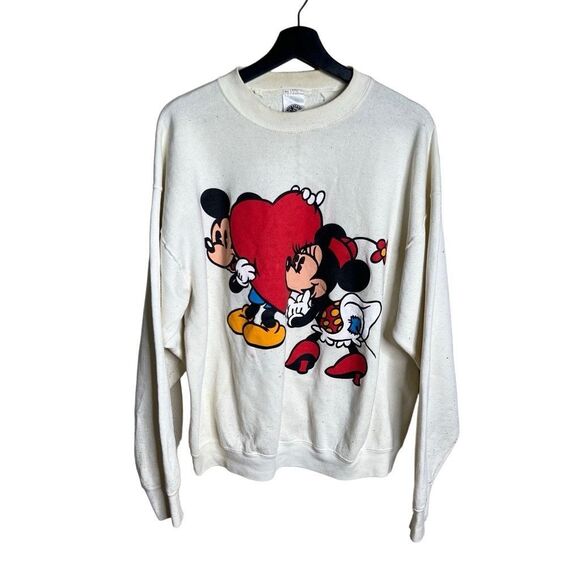 Vintage 80s Disney Mickey & Co Sweatshirt XL - Picture 1 of 5